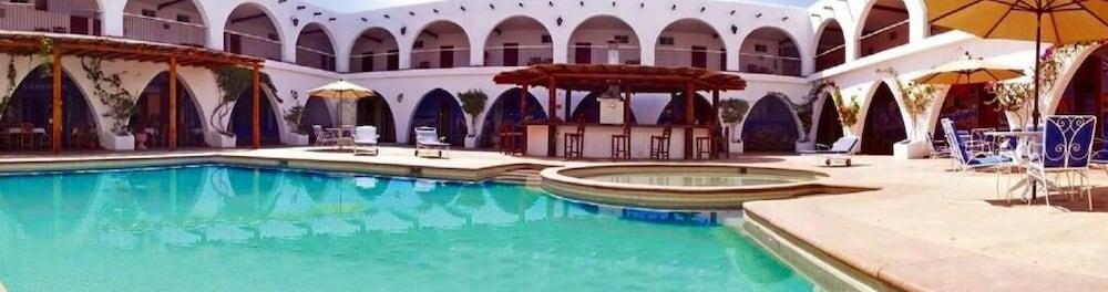 لاباز Hotel Hacienda Bugambilias المظهر الخارجي الصورة