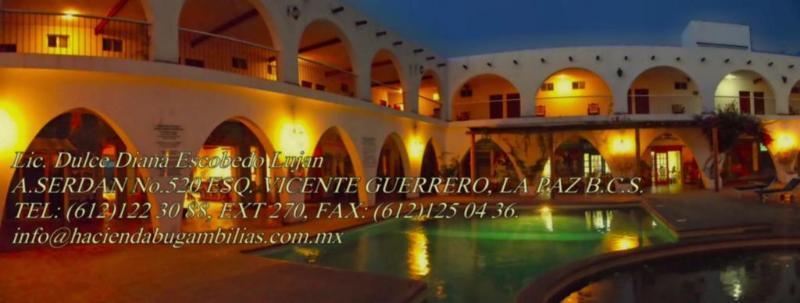 لاباز Hotel Hacienda Bugambilias المظهر الخارجي الصورة